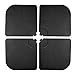 Coolaroo Umbrella Base, Water Base for Backyard and Patio Umbrellas, Pack of 4