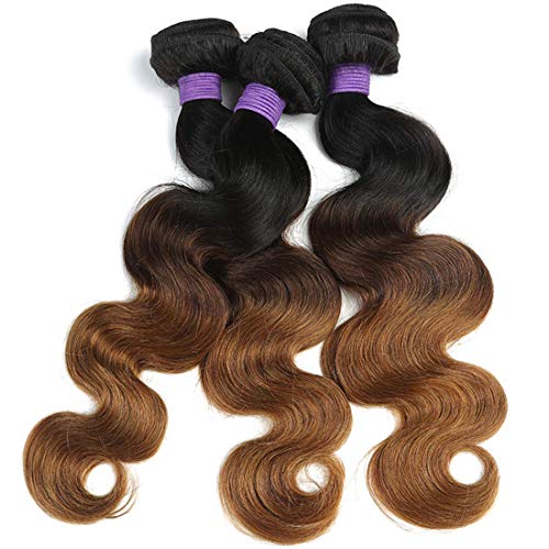 Cranberry-Virgn-Hair-Ombre-Body-Wave-Hair-One-Bundle-Brazilian-Remy-Hair-Body-Wave-Weave-100-Human-Hair-Extensions-3-Tone-1b430-Color-100gpc28Inch