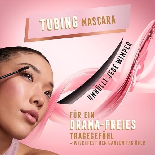 2000 Calorie Long Lash Era Mascara, Tubing Mascara für sichtbar längere Wimpern, wischfest, Fb. 002 Black Brown