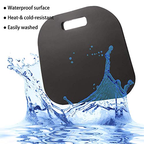 Alapaste 2 Pack Sport Cushion Memory Foam Luxury Seat Cushion Sporting Event Seat Pad Comfortable Sitting Pad Yoga Kneeler Mat with Carry Handle for Boat Stadiums Bleachers Chairs Seat - Thumbnail 6