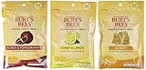 Variety Set Burt's Bees Natural Throat Drops: Honey, Honey & Lemon, and Honey & Pomegranate - 3 Packs [1 of Each]