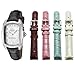 Invicta Women's 5168 Baby Lupah Collection Mother-of-Pearl Dial Shiny Leather Interchangeable Watch Set 