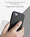 Anker iPhone 8 Silicone Case,KARAPAX iPhone 7 Silicone Case Silicone Gel Rubber Shockproof Case Cover with Soft Microfiber Cloth Cushion [Support Wireless Charging] [Slim Fit] for iPhone 8/7 -Black