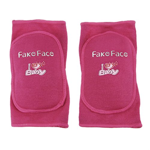 BXT Kids Children Boys Girls Stretchy Cotton Knee Pads Sports Padded Knee Sleeves Dancing Knee Protective Brace Support Strap Wrap Band for Basketball, Volleyball, Football, Skating Sports