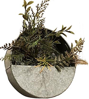 Pine Creek 8" x8" x2.25 Round Wall Planter 8"