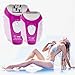 Women Epilator Rechargable 5 in 1 Bikini Trimmer Cordless Ladies Electric Shaver Hair Removal Tool with Feet Callus