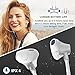 Dostyle Magnetic Wireless Earbuds Bluetooth Headphones HD Stereo Sweatproof in-Ear Earphones Noise Cancelling Headset with Mic Compatible for All Cellphones (White)