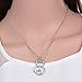 Cute Cat Sit Lovely Animal Pendant Necklace Gift for Women Girl