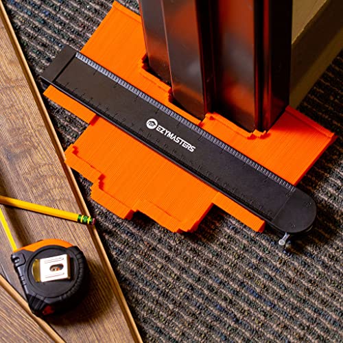 EZY MASTERS Pro Contour Gauge Profile Tool Set 10" & 5" Contour