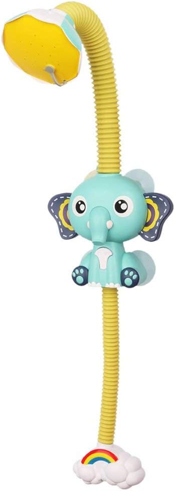 Amazon ベビーバスおもちゃ電気象動物吸盤電気シャワーレインヘッドプラスチック子供ゲーム水雲 緑 収納ケース ボックス オンライン通販