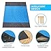 Mumu Sugar Sand Free Beach Mat, Extra Large 82‘’×79‘’ Waterproof Quick Drying Ripstop Sand Proof Nylon Compact Beach Blanket Best Outdoor Picnic Mat for Travel, Camping, Hiking and Music Festivals