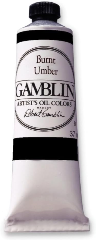 GAMBLIN ARTISTS COLORS CO 2080 GAMBLIN ARTISTS GRADE BURNT UMBER 150ML