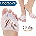 [Upgraded] Feetrelax Toe Separators Pinky Hammer Toe Straightener Protector for Tailors Bunion Overlapping Toe Gel Metatarsal Toe Ball of Foot Cushion Forefoot Support Pads for Men Women