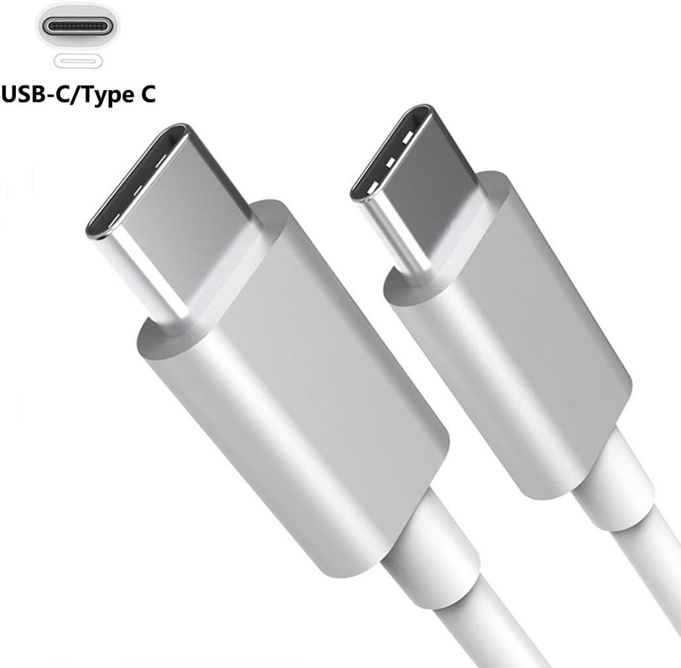 USB C to USB C Fast Charging Cable, aifulo USB C 3.1 Data Cable Lead Compatible with MacBook, iPad Pro 2018/2020, MacBook Air, ChromeBook Pixel, Galaxy S20/S20 Ultra/S10/S8/Note10