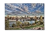 Sacramento, California - Downtown (12x18 Premium Acrylic Puzzle, 130 Pieces)