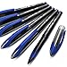 Uni-Ball AIR Micro - 0.5mm Fine Rollerball - Pack of 6 - Blue - UBA-188-M