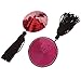 Ayliss® Sequin Lingerie Tassel Breast Bra Stickers Nipple Covers-Red