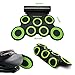 roboller Set, Portable Electronic Built-In Speaker (DC Powered) -Digital Roll-Up Touch 7 Labeled Pads and 2 Foot Pedals, Midi Drum Up to 10H Playing Time, Holiday Gift for Kids, 3