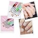 PrettyDiva Liquid Latex for Nails - 2PC Upgrade Fast Drying Peel off Nail Polish Barrier Cuticle Guard Skin Barrier Protector Latex Tape for Nail Art