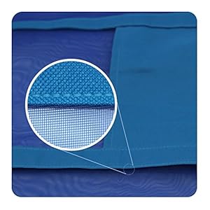 Almondcy Bolsa de playa bolso de malla Stay Away de arena para la beach