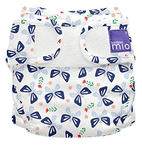 Bambino Mio Miosoft Cloth Diaper Cover Butterfly Bloom, Size in