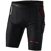 Troy Lee Designs Stage Ghost D30 Short Baselayer, Solid Black, Medium
