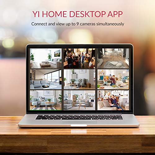 YI 2pc Security Home Camera Baby Monitor, 1080p WiFi Smart