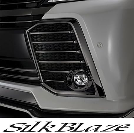 Amazon Silkblaze シルクブレイズ 30系ヴェルファイア フォグランプクロームカバー ダークメッキ Fgg 30ve C Dm S ライト 照明アクセサリー 車 バイク
