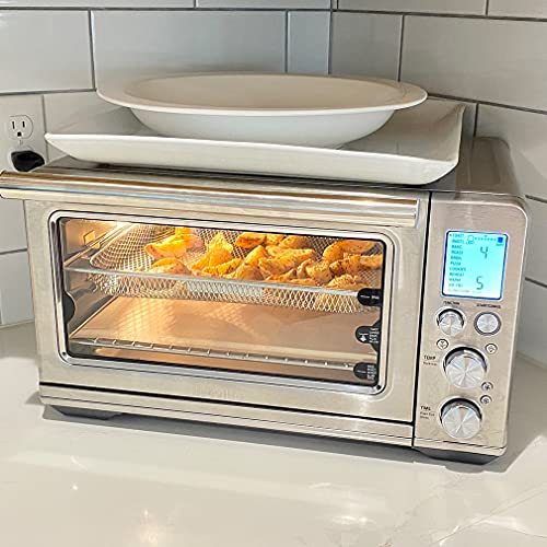 2 Pack Evelots Oven Rack LinerExtra LargeNon Stick FiberglassReuse