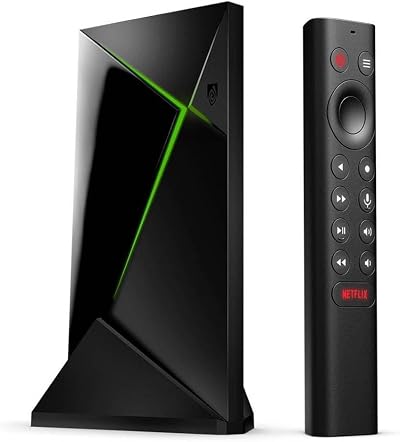 NVIDIA Shield TV Pro 4K HDR Streaming Media Player AI Upscaling Dolby Vision
