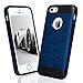 Desiro iPhone 5 case, iPhone 5S case, Durable TPU Slim Fit Protective Case Cover for Apple iPhone 5/5S (Navy Blue)