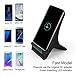 Fast Wireless Charger,Yootech Fast Charge QI Wireless Charging Stand for Galaxy S8,Galaxy S8+,S8 Plus,S7 Edge,S7,Note 5[Adapter Not Included][2 Coils]