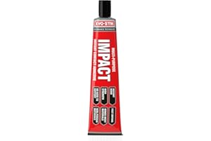 EVO-STIK Impact Adhesive, Multipurpose, High-Strength Adhesive, Bonds Instantly on Contact, Fast Drying, 65g Tube