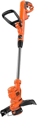 BLACK+DECKER 450W Electric Strimmer 24V Corded, 25cm Cut, AFS, BESTA525-GB view 2