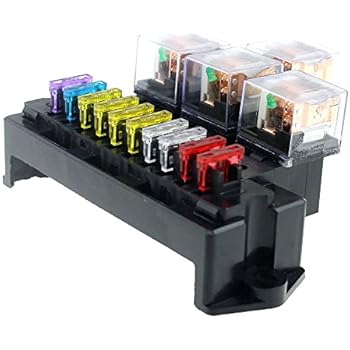 Amazon.com: Cooper Bussmann 15303-5-2-4 Mini Fuse Panel 3 ... bussmann fuse box 