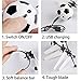 Kids Flying Ball, RC Flying Toy with Led Light up Toys Infrared Induction Helicopter Drone Parachute Boys Girls Adults Floating Novelty Gag Stress Relieve Toys Outdoors Halloween