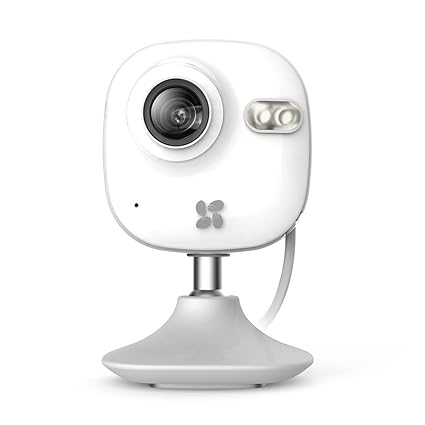 Ezviz C2 Mini Hd Wlan Telecamera Di Sicurezza 24 Ghz Wi Fi Interni Videocamera Di Sorveglianza Audio Bidirezionale Baby Monitor Visione