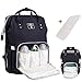 Diaper Bag Backpack,Multifunction Travel Nappy Bag Maternity Baby Bag,Black
