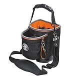 Tool Bag with Shoulder Strap Has 14 Pockets for Tool Storage, Can Fit Long Screwdrivers Klein Tools 55419SP-14