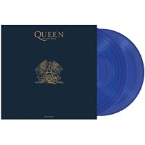 Queen Greatest Hits 2 - Exclusive Limited Edition Blue Colored 2x