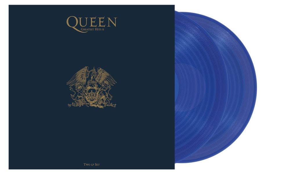 Photo 1 of Queen Greatest Hits 2 - Exclusive Limited Edition Blue Colored 2x Vinyl LP