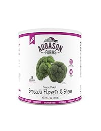 Las granjas de augason liofiliza Brócoli florets &