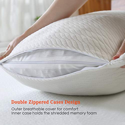 Sweetnight SWHOMEP004K King Adjustable Pillows for Sleeping, Filling