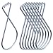 Outus 150 Packs Ceiling Hook Tile Hooks T-bar Clips Drop Grid Clip Heavy Duty for Light Plant Office Home Stores Classroom and Wedding Decorations