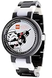 LEGO Midsize 3408STW10 Star Wars Storm Trooper Plastic Watch with Two-Tone Link Bracelet