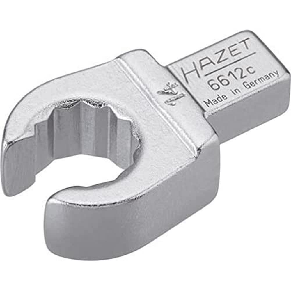 HAZET 6612C-14 44.4 mm 12-Point Profile Insert Box-End Open Wrench - Chrome-Plated