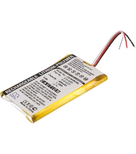 Amazon.com: VI VINTRONS Battery Replacement Compatible for iPod Nano 3rd  4GB, iPod Nano 3rd 8GB, : Electronics