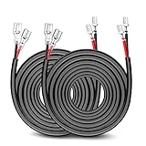 Nilight 2PCS 16 AWG 20 Feet Wiring Harness