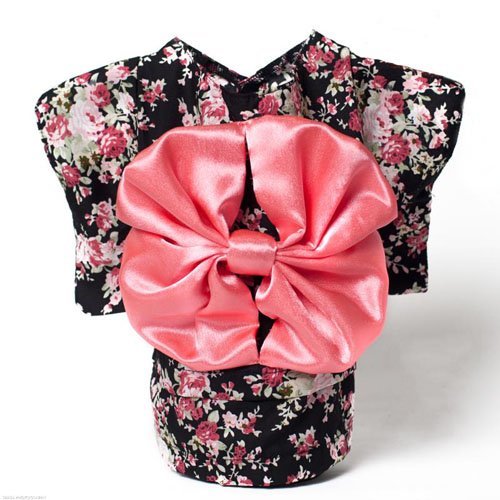 Dogloveit Japanese Kimono Style Costume Dog Clothes for Small Dog Puppy Cat Pet(The sizes are for small dogs/cats and run small,please measure your dog/cat carefully before order)