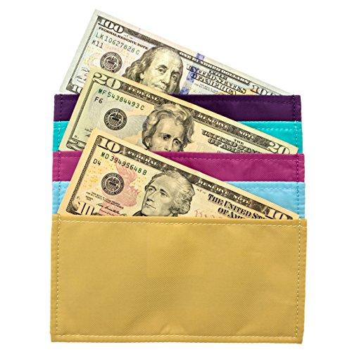 Magnetic Cash Budgeting Envelopes, Set of 5, Divide. Spend Save. Budget Your Way to Savings (Bright Budgeting) - Thumbnail 4